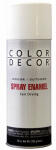 Color Decor Satin Enamel Spray Paint 10oz White 1 Each CDS13-AER