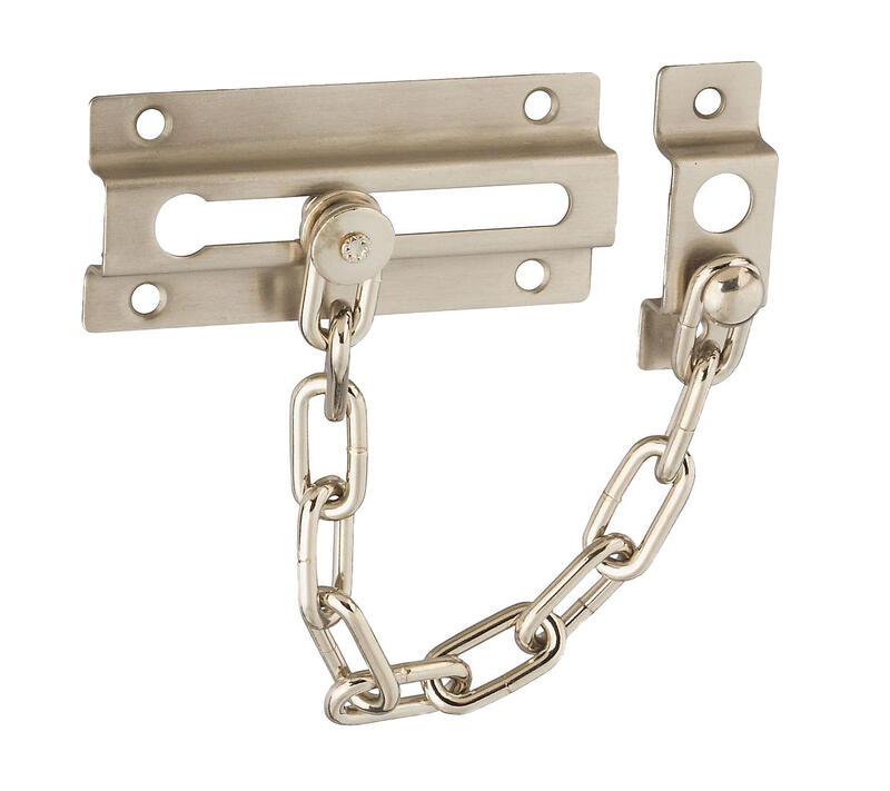  National  Door Chain Satin Nickel 1 Each N336-016