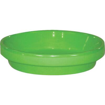 Ceramo Pottery Flower Pot Saucer Clay 8 In Green 1 Each PCSABX-8-