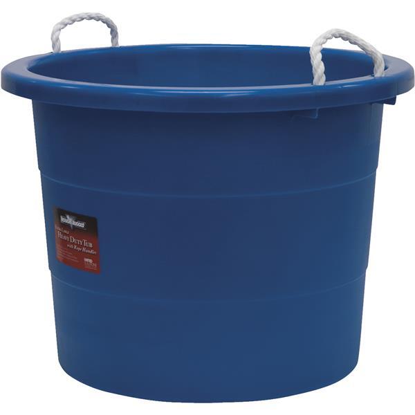 United Solutions Rope Handle Tub 19 Gallon Blue 1 Each TU0015 M&C