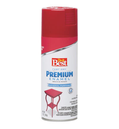 Do It Best Gloss Enamel Spray Paint 12oz Red 1 Each 203465D