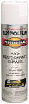 Rust-Oleum Professional Gloss Enamel Spray Paint 15oz White 1 Each 7592838
