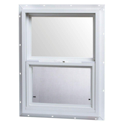 PVC SINGLE HUNG WINDOW 24x24 G