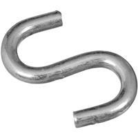  National Open S Hook  1-1/2 Inch  Zinc 4 Pack  N121-616