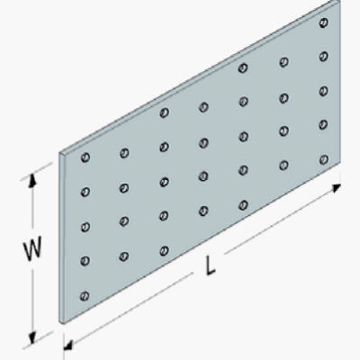  Simpson Strong Tie Tie Plate  3x7 Inch  1 Each TP37