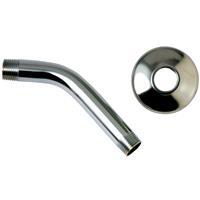  Do It Best  Shower and Flange 6 Inch  Chrome  1 Each 426925