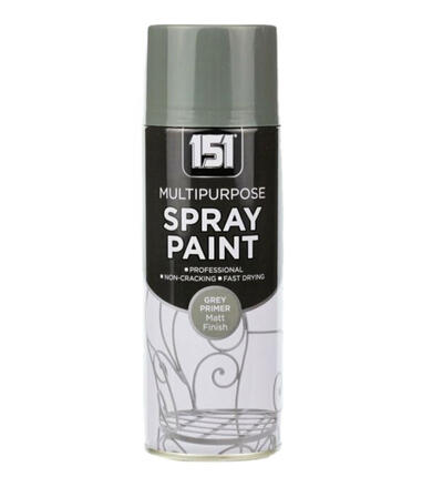 151 Primer Spray Paint 400ml Grey 1 Each TAR031