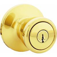  Steel Pro Entry Door Knob Polished Brass 1 Each 5762PB-ET CP