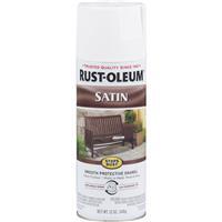 Rust-Oleum Stops Rust Satin Spray Paint 12oz White 1 Each 7791-830: $37.98
