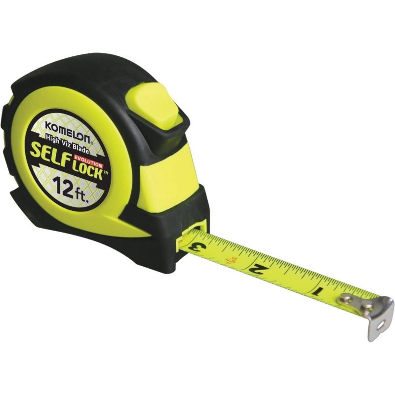 SELF LOCK MEASURE TAPE 12'
