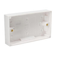 Crabtree Electrical Surface Box 2 Gang 29mm 1 Each D9414NR: $4.95