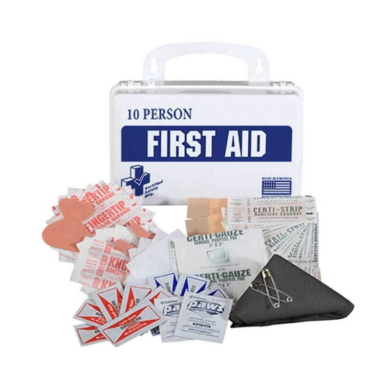 Certified Safety First Aid Kit 55 Piece 1 Set K610-027