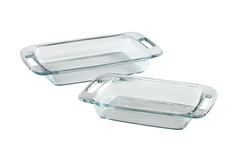  Pyrex Glass Baking Dish  2 Pack 1085807