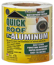  Quick Roof Instant Waterproof Repair 6 Inchx25 Foot  1 Each QR625: $95.57