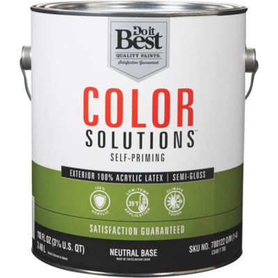 Color Solutions Semi Gloss Ltx S/Prime Ext Paint Pastel Base 1 Gal CS49W0702