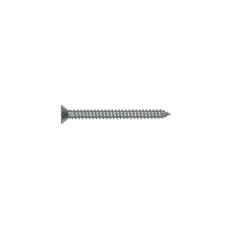  Hillman  Flat Head Phillips Sheet Metal Screw #14x3 Inch  Zinc  1 Each 80244