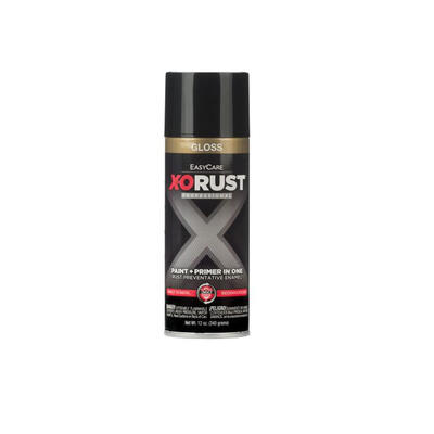 Professional Rst Prevent Enml Spray Paint 12oz Gloss Black 1 Each XOP2