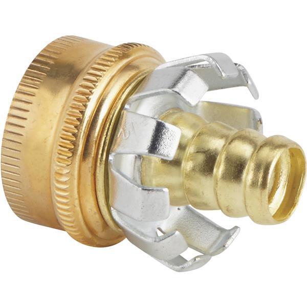 Do It Best Best Garden Hose End Female Brass 1/2 Inch 1 Each GB-001