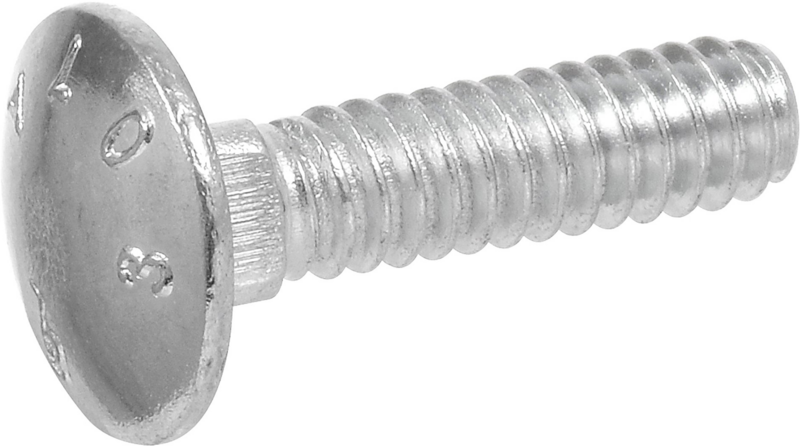  Hillman  Carriage Bolt 5/16x4 Inch  Zinc  1 Each 240114 800-683