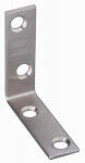  National Mfg  Corner Brace 2x5/8 Inch  Stainless Steel 1 Each N348-318