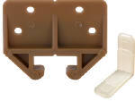  Prime Line  Drawer Track Guide 7/8 Inch  Brown  1 Each 22315: $6.50
