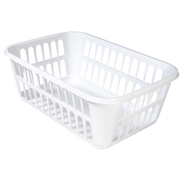 Sterilite Plastic Storage Basket White 1 Each 16088048: $5.39