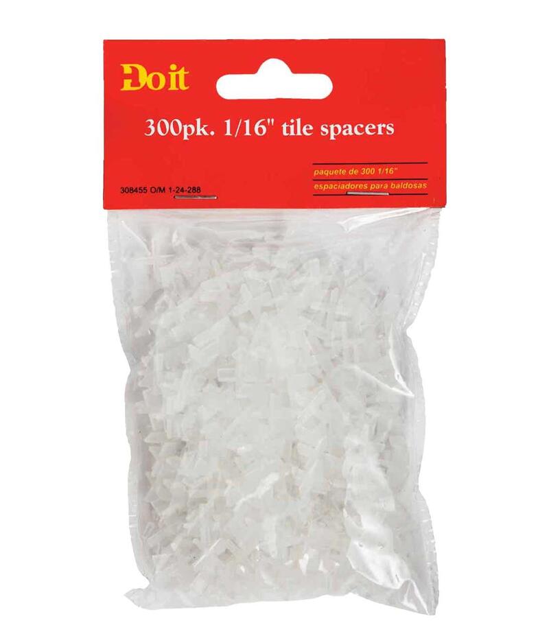  Do It Best  Hard Tile Spacer 150 Piece  1/16 Inch  1 Each 308455