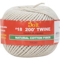  Do It Best  Natural Cotton Twine  #18x200 Foot  1 Each 705240