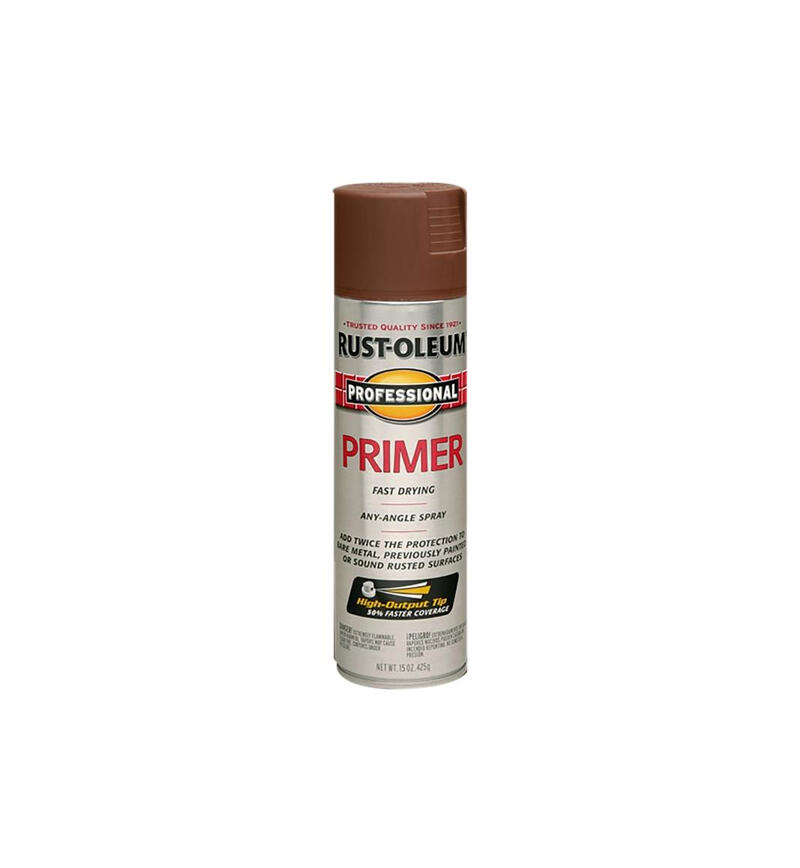 Rust-Oleum Professional Primer Spray Paint 15oz Red 1 Each 7569-838