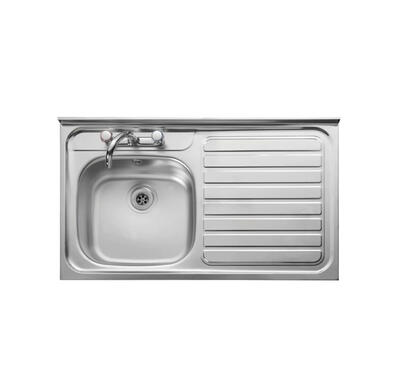 Brown USA Kitchen Sink Single SS 39.5x19.75x6 Inch 1 Each BM10050R