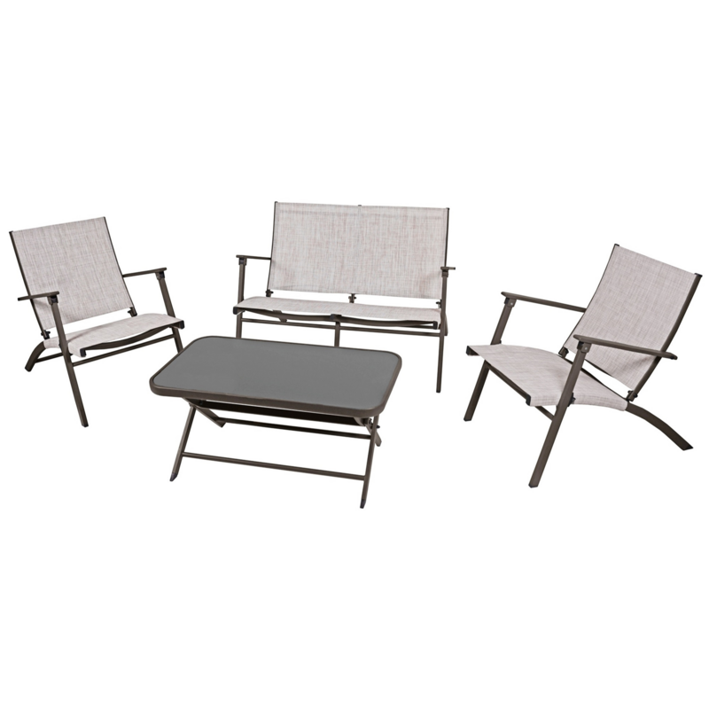 FS PATIO DINING SET 4PC NOVARA