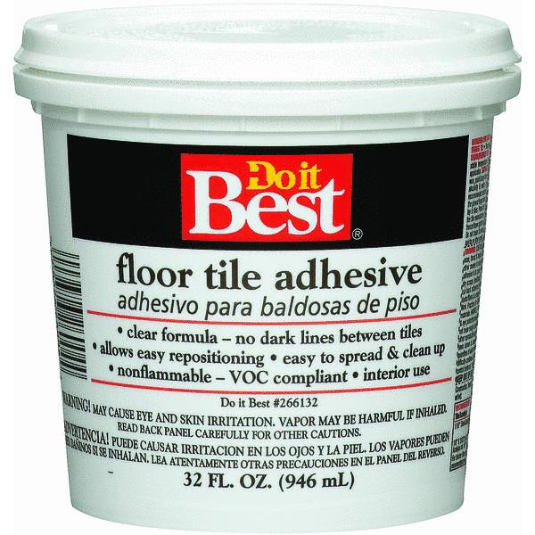  Do It Best  Floor Tile Adhesive 1 Quart 1 Each 26004