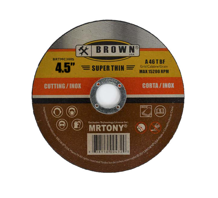  Brown USA Cutting Disc 4.5x3/64x7/8 Inch  1 Each BRTMC3005