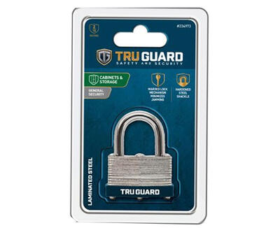  Tru Guard Warded Padlock  1-1/2 Inch  1 Each 8596DTG: $9.35