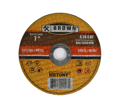  Brown USA Cutting Disc 7x1/8x5/8 Inch 1 Each BRMC2008