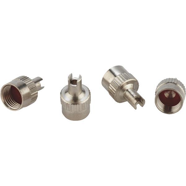 Tru Flate  Screwdriver Tire Valve Cap 4 Pack  38-600-4