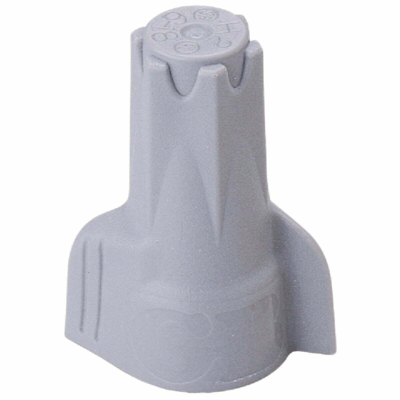 Ecm Industries Wire Connector  Grey 15 Pack 25-2H2