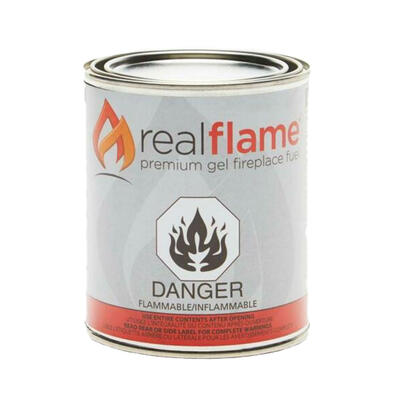 Real Flame Fireplace Fuel Gel 13oz 1 Each 2112