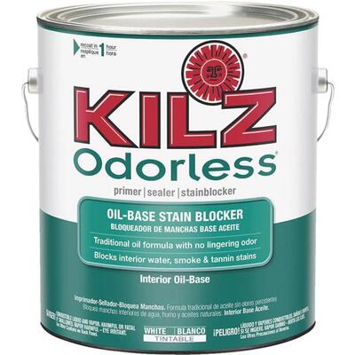 Kilz Int Primer Odorless Sealer Stainblocker 1 Gal White 1 Each 10041