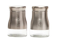  Sabichi Glass Salt And Pepper Set  1 Set 102546: $26.93