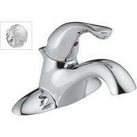  Delta  Pop Up Centerset Bathroom Faucet 1H  Chrome  1 Each 521-PPU-ECO-DST