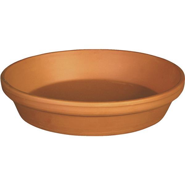  Ceramo  Standard Flower Pot Saucer 12 Inch  Terracotta Clay  1 Each CSB-10-J