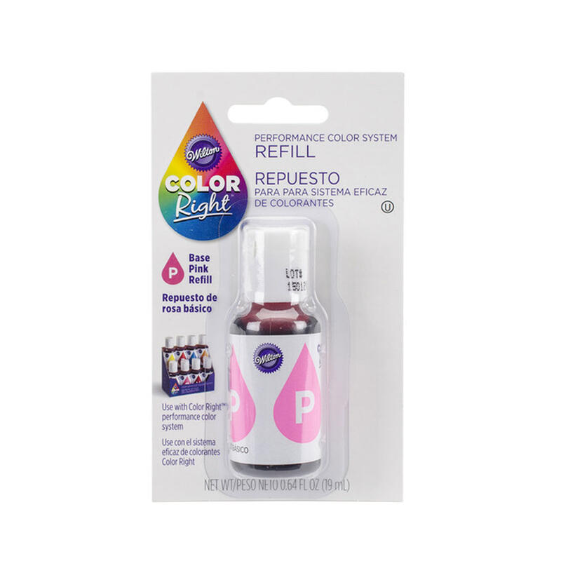  Wilton  Food Colouring Refill 0.7oz Pink 1 Each 610-950