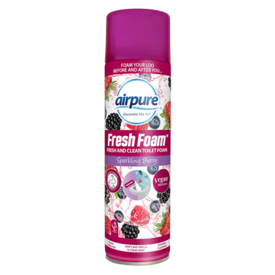 Airpure Fresh Foam Toilet Foam Sparkling Berry 500ml FA443(A)