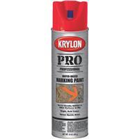 Krylon Marking Spray Paint 15oz Fluorescent Safety Red 1 Each  K07324000: $24.74