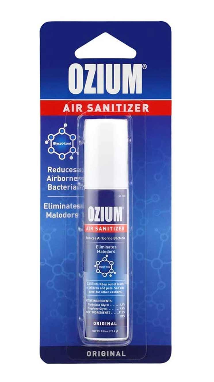  Ozium Air Sanitizer Fresh Car Scented 0.8 Ounce 1 Each OZ-1