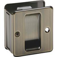  Schlage Passage Pocket Door Pull  Antique Brass 1 Each SC990B-609