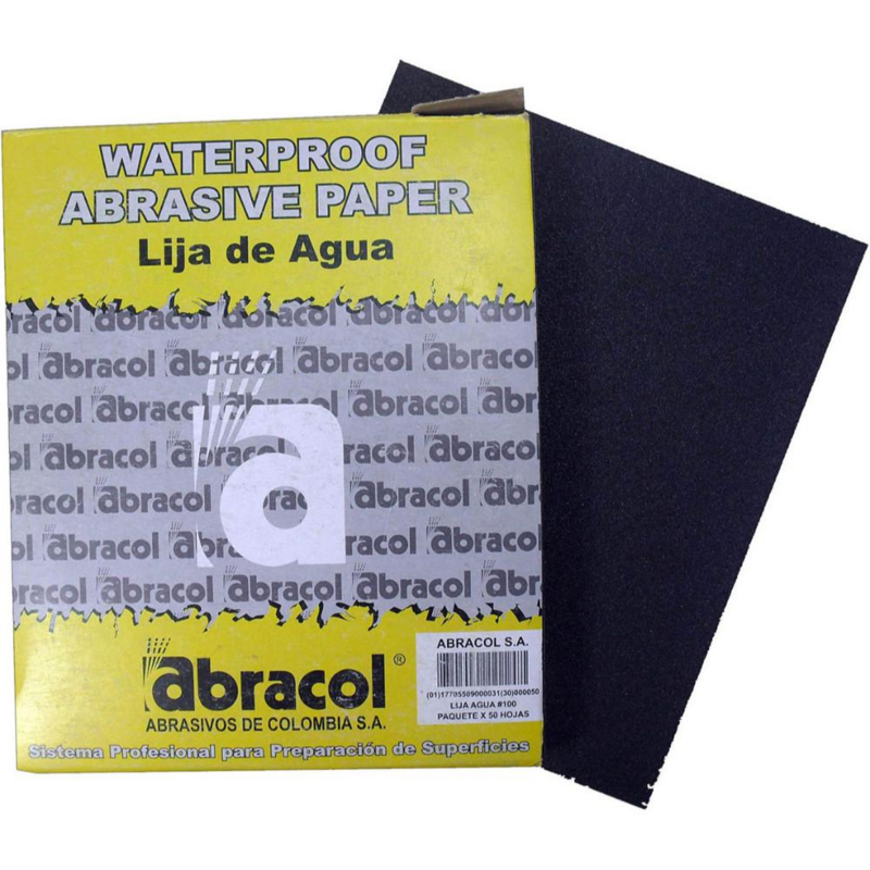  Super-Flex Sandpaper 100 Grit  9x11 Inch  1 Each NSRPTHCA010000