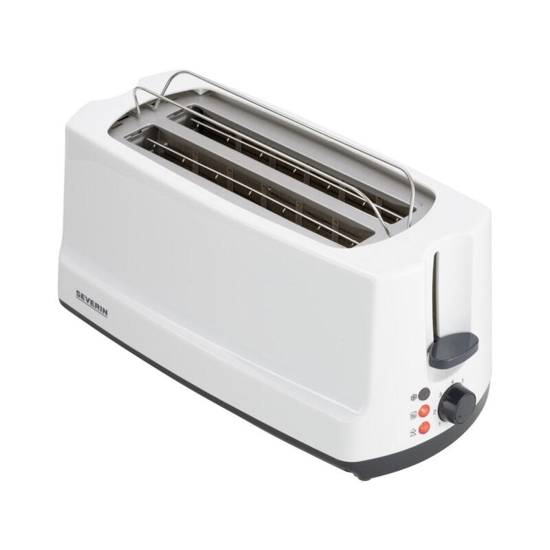  Severin  Toaster 4 Slice 1400W White and Grey  1 Each AT2234