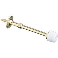  National  Rigid Door Stop 3 Inch  Polished Brass 1 Each N830101